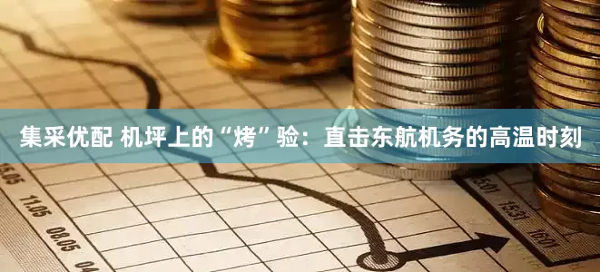 集采优配 机坪上的“烤”验：直击东航机务的高温时刻